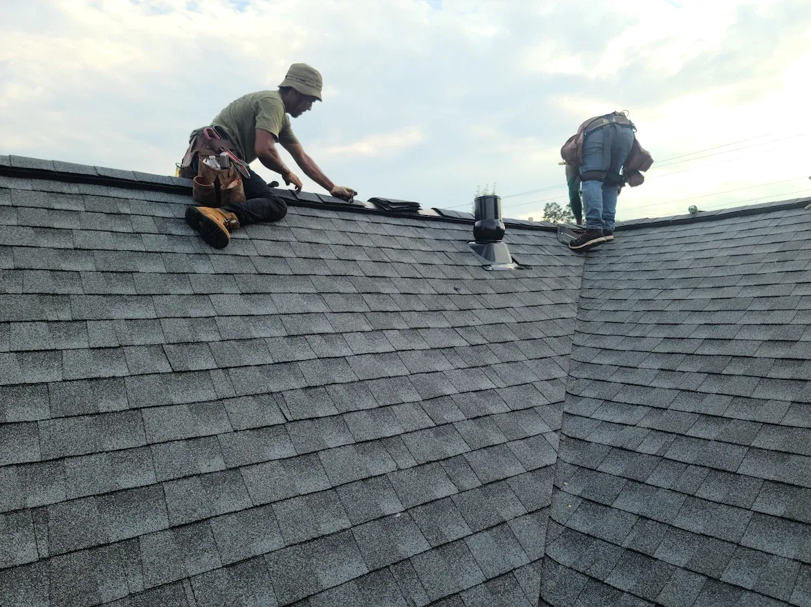 Completed roof repair installation in Knoxville - Primetime Roofing