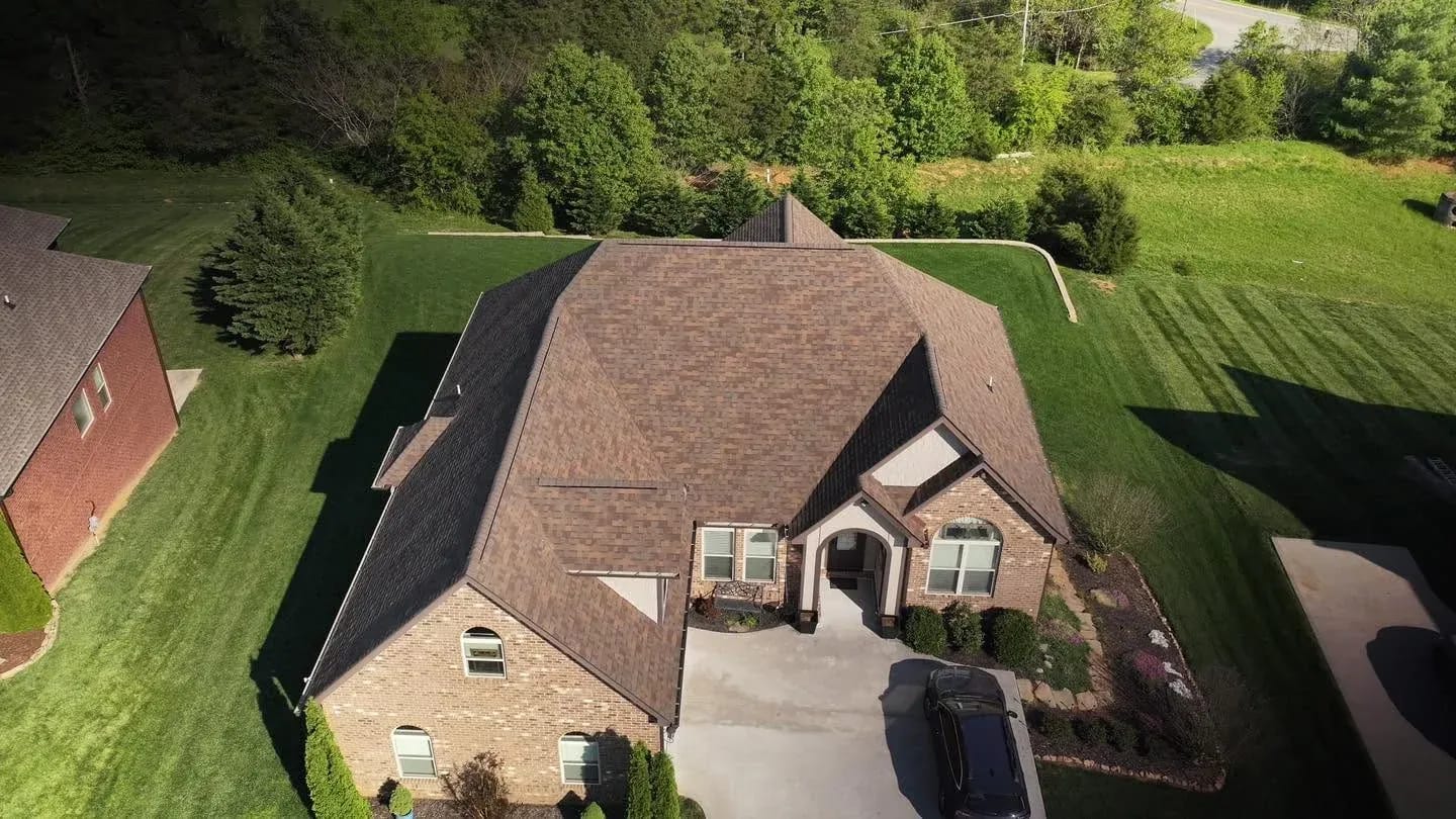 Professional roof installation